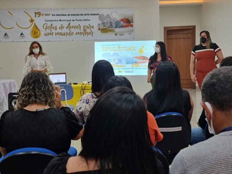 Campanha de doação de leite materno é lançada em Porto Velho