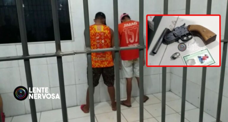 Últimas Notícias 5 Criminosos jogam arma em mato, mas não escapam de serem presos pela PM