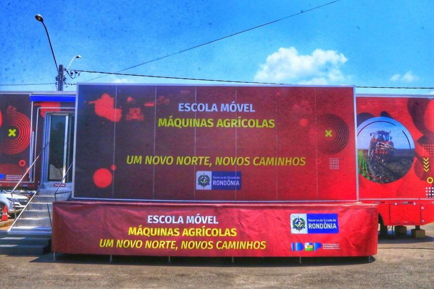 “Educação sobre Rodas” vai oferecer matrículas em cursos profissionalizantes durante a Rondônia Rural Show, em Ji-Paraná