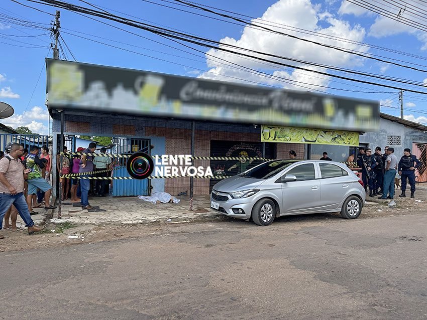 Apenado é executado com oito tiros em frente conveniência na capital