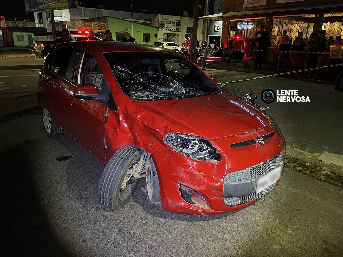 Vídeo: Motorista invade preferencial e causa acidente matando motoboy e deixando mulher e criança feridas