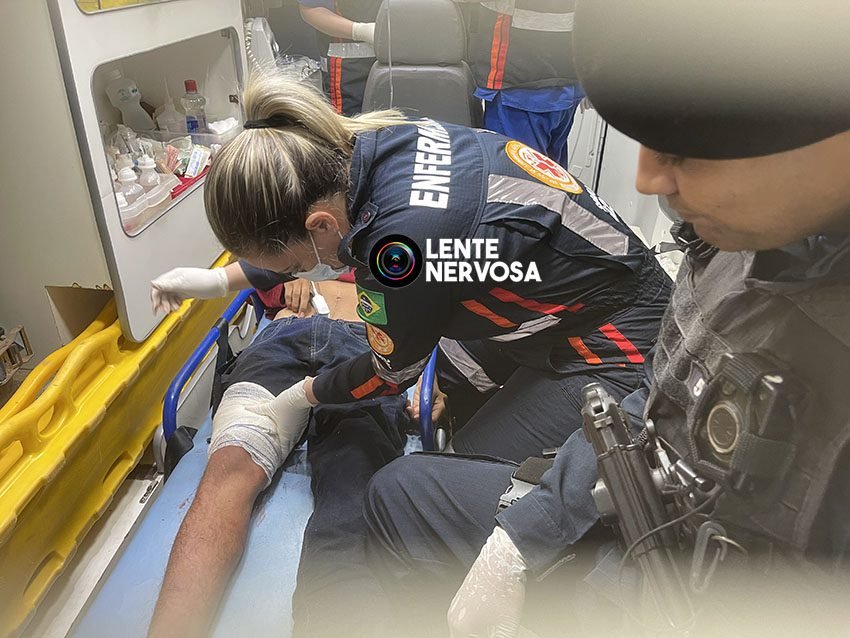 Vídeo: Policial penal morre após trocar tiros com adolescente de 15 anos; criança também foi baleada