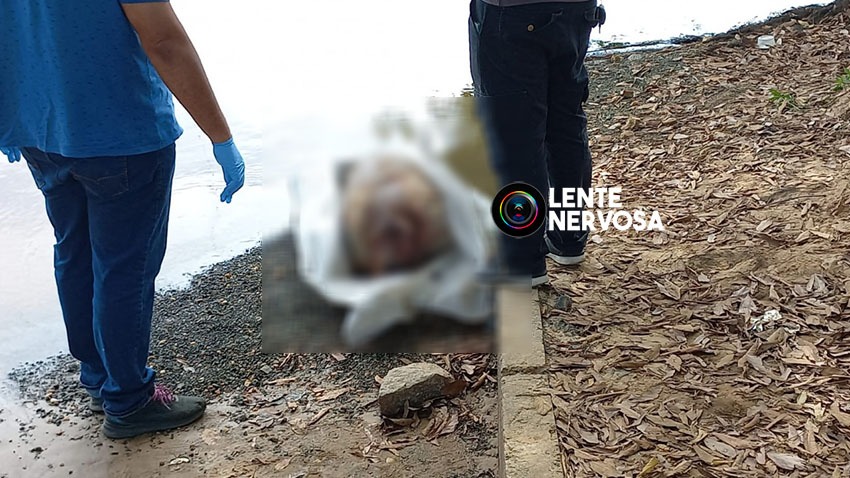Pescador encontra e amarra cadáver encontrado no rio em Ji-Paraná