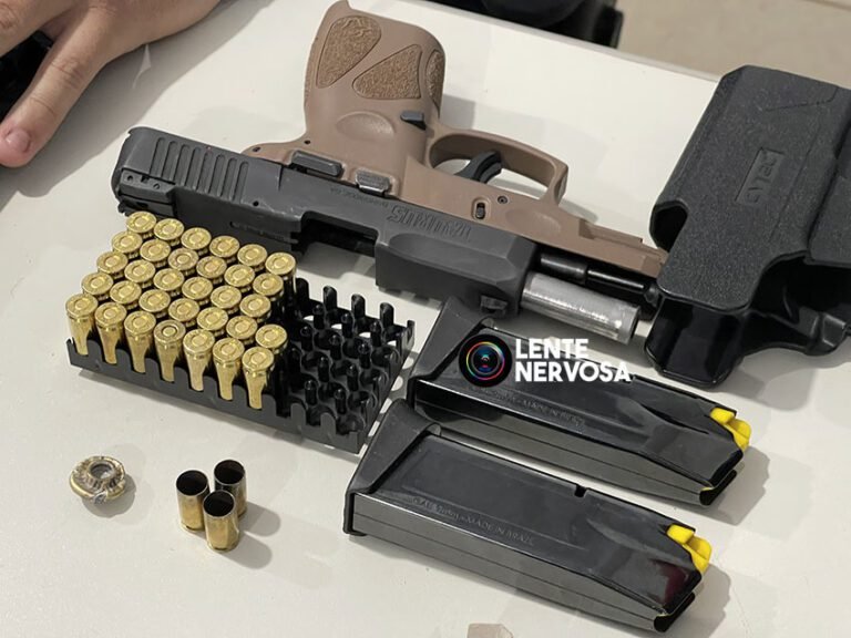 Homem é preso com arma de fogo após tiroteio no Cai N´água, em Porto Velho