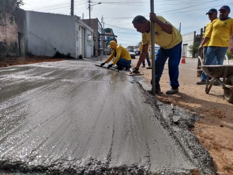 Porto Velho segue com mutirões de limpeza e revitalização de calçadas