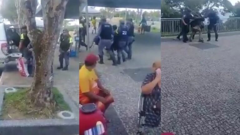 Últimas Notícias 5 Vídeo: homem armado com faca é preso em motociata de Bolsonaro em Manaus