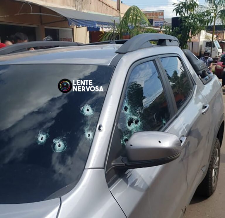 Últimas Notícias 5 URGENTE – Caminhonete é crivada de tiros na zona leste da capital