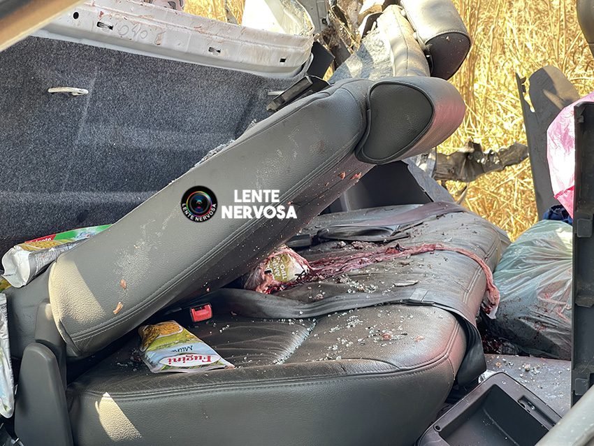 Hilux bate de frente com caminhão e pai e filho morrem na hora - VÍDEO 10 Hilux bate de frente com caminhão e pai e filho morrem na hora - VÍDEO