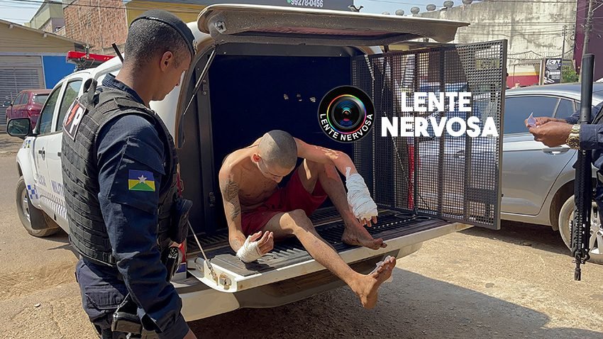 SINTONIA: Apenado fica gravemente ferido após fuga do presídio 470 e é recapturado pela PM