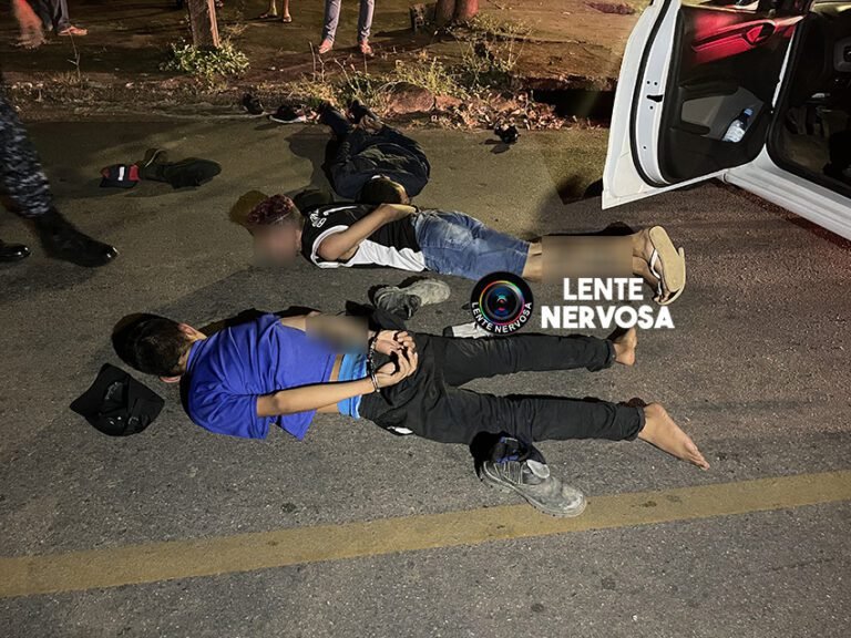 Últimas Notícias 4 Quatro são presos após tentativa de homicídio e troca de tiros com policiais – VEJA FOTOS