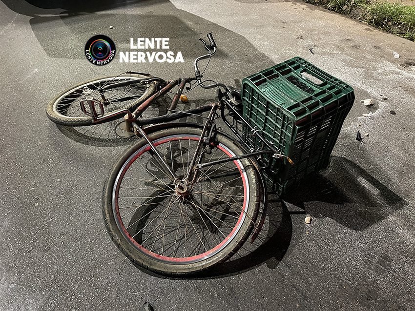 Idosa fica gravemente ferida em atropelamento na zona leste