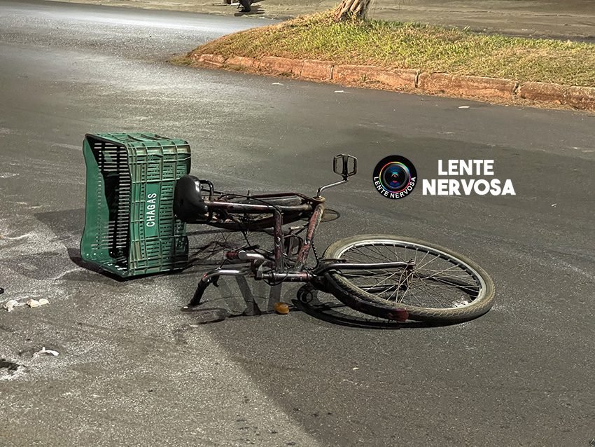 Idosa fica gravemente ferida em atropelamento na zona leste