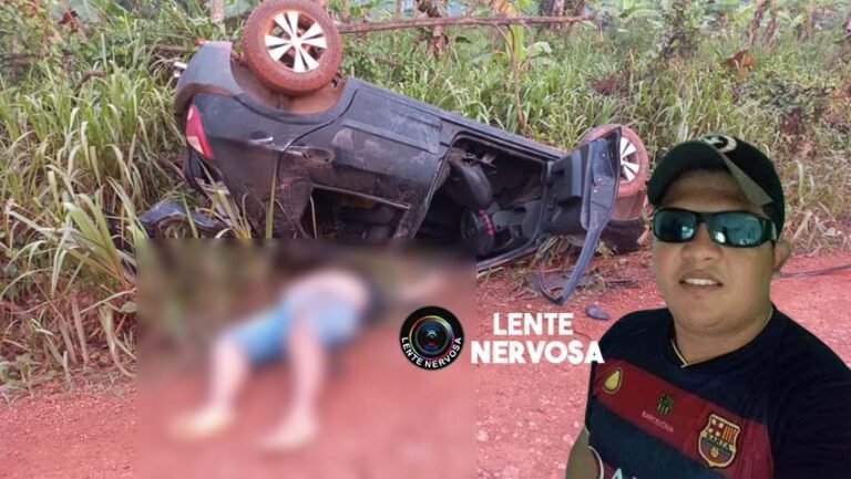 Últimas Notícias 6 Motorista foge pela mata após passageiro morrer em capotamento de carro na capital