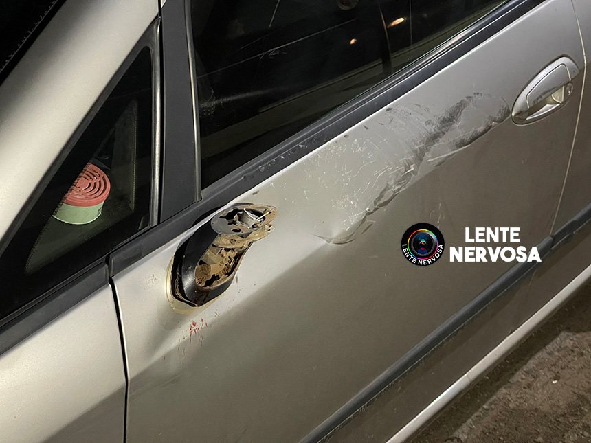 VÍDEO - Homem tem perna quebrada em atropelamento na capital - IMAGENS FORTES