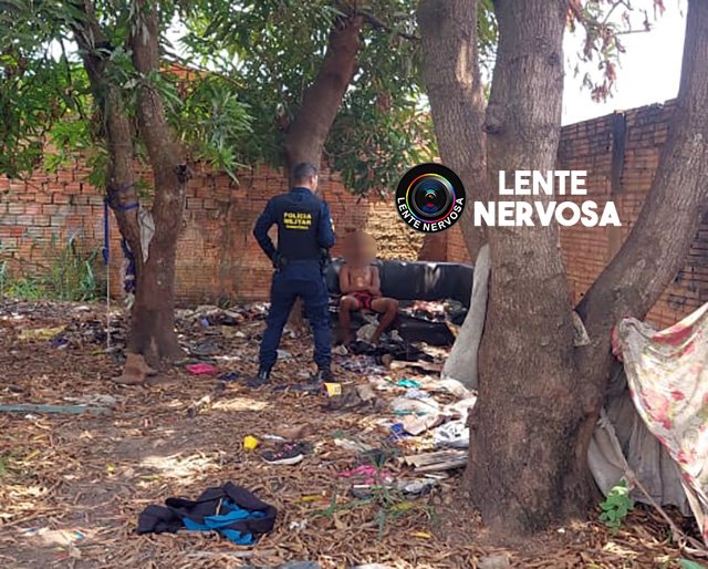 ATUALIZADA – Homem é espancado e amarrado por integrantes de facção enquanto colhia mangas