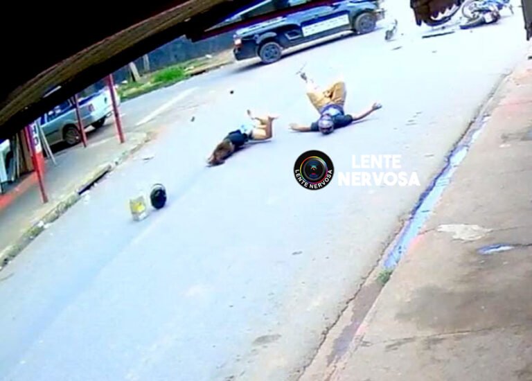 CAPACETE SAIU – Mulher sofre traumatismo craniano em grave acidente na zona leste – VÍDEO