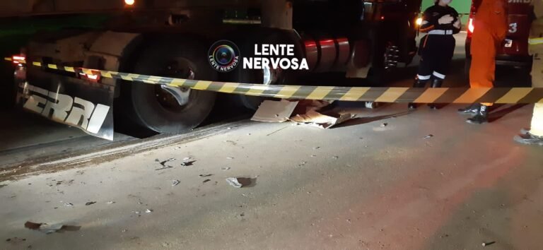 Últimas Notícias 1 URGENTE – Mulher morre atropelada por carreta em rotatória na capital