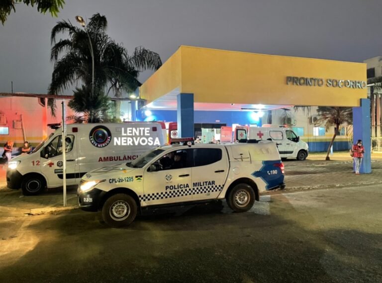 URGENTE – Homem é socorrido às pressas após ser baleado em tentativa de homicídio