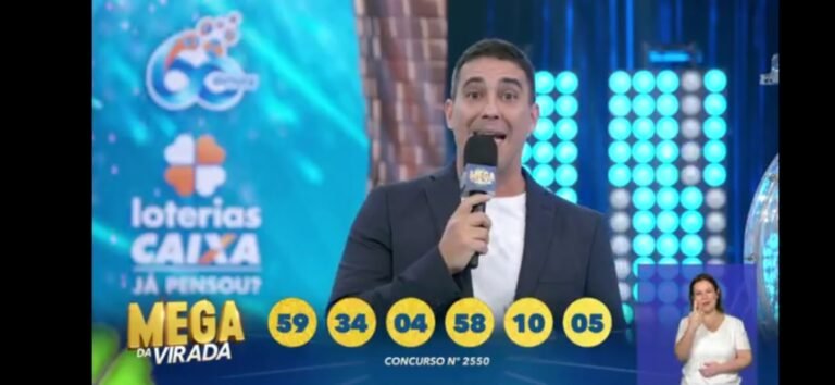 Cinco apostas dividem o prêmio de quase R$ 542 milhões da Mega da Virada