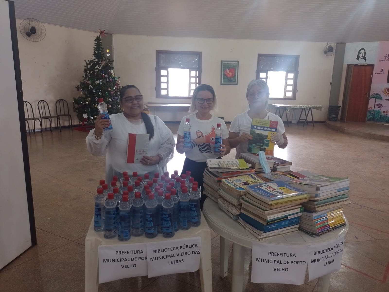 Vila Princesa recebe cerca de 300 livros durante ação beneficente
