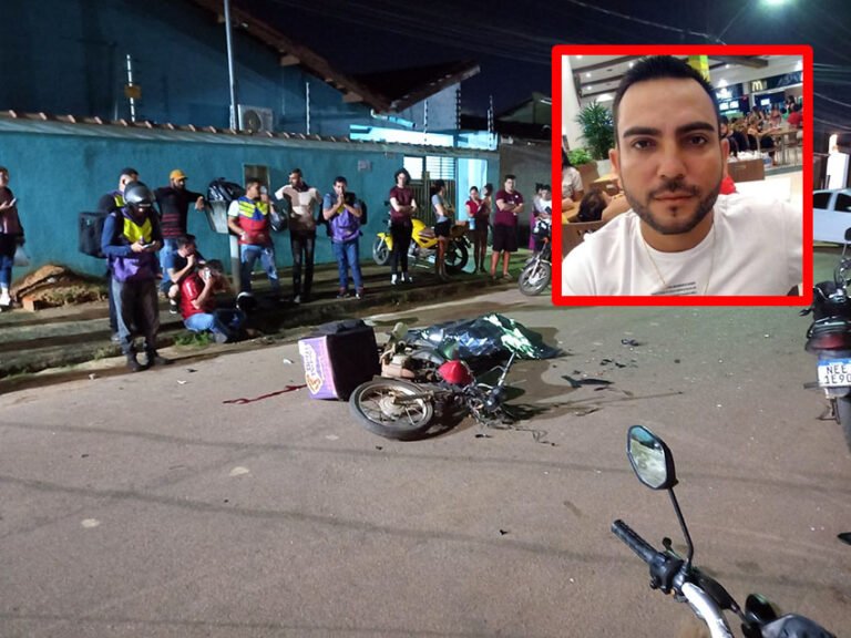 Motoboy morre ao cair de moto e bater com a cabeça em roda de carro – VEJA O VÍDEO