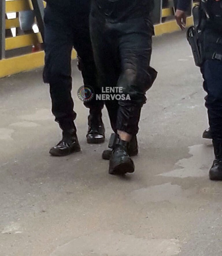 Apenado é preso após fugir da polícia e se jogar no Rio Madeira – VÍDEO