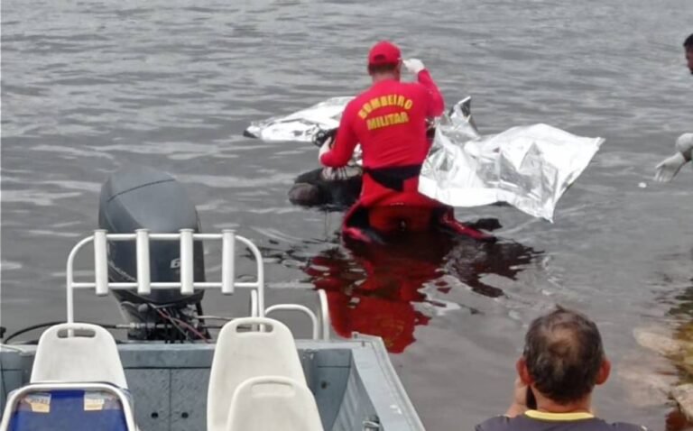 Bombeiros encontram corpo de homem que caiu e despareceu no rio Guaporé