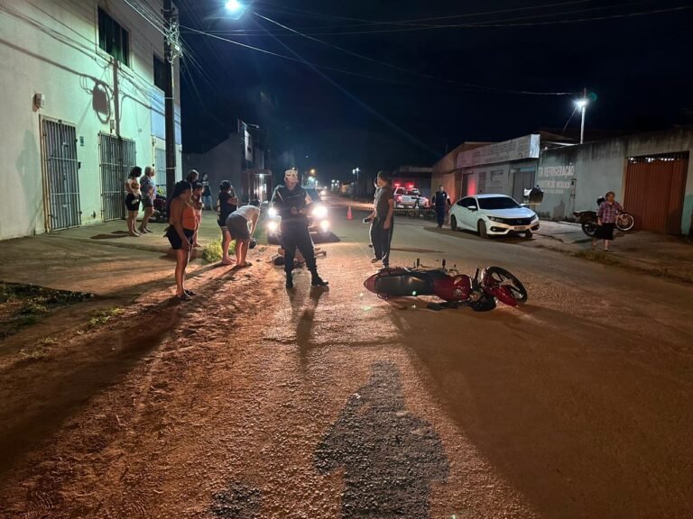 URGENTE – Duas pessoas ficam feridas em grave acidente na zona leste