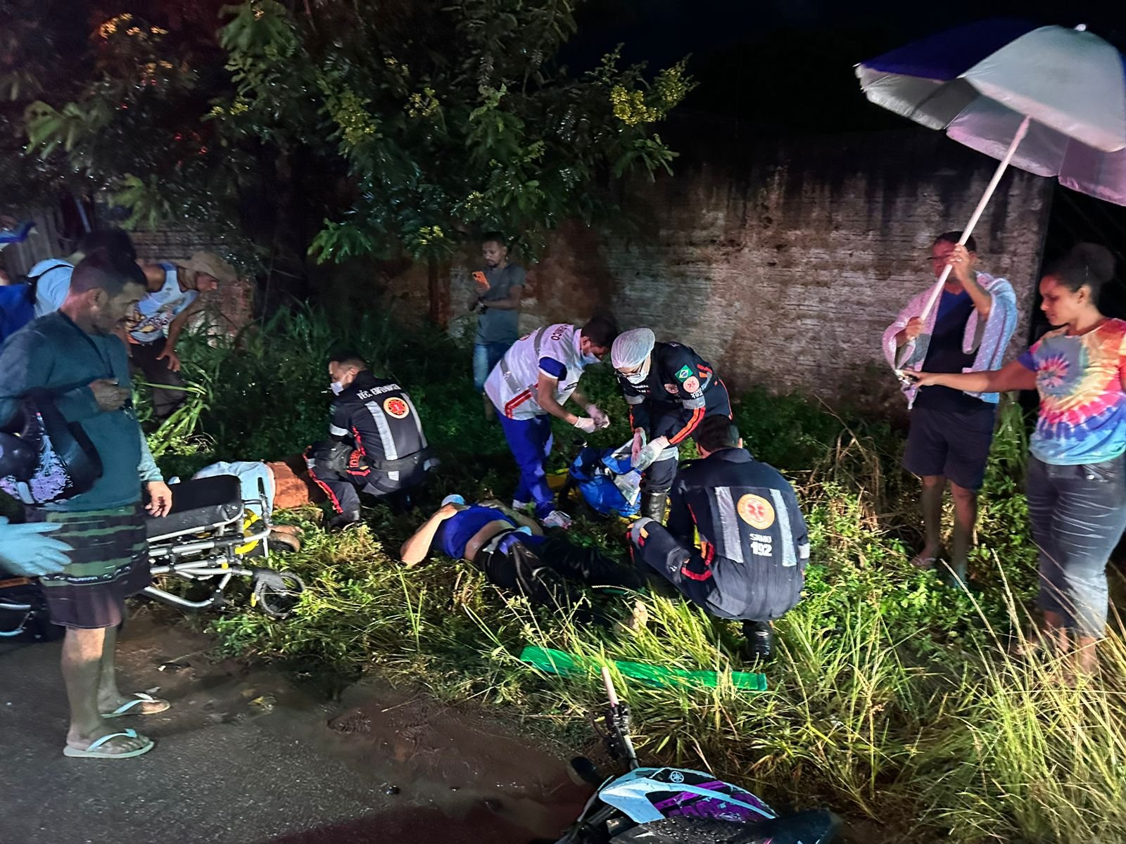 Acidente envolvendo três veículos resulta em vários feridos na zona Sul da capital