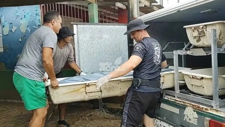 Idoso é encontrado morto após águas da alagação baixarem no Acre