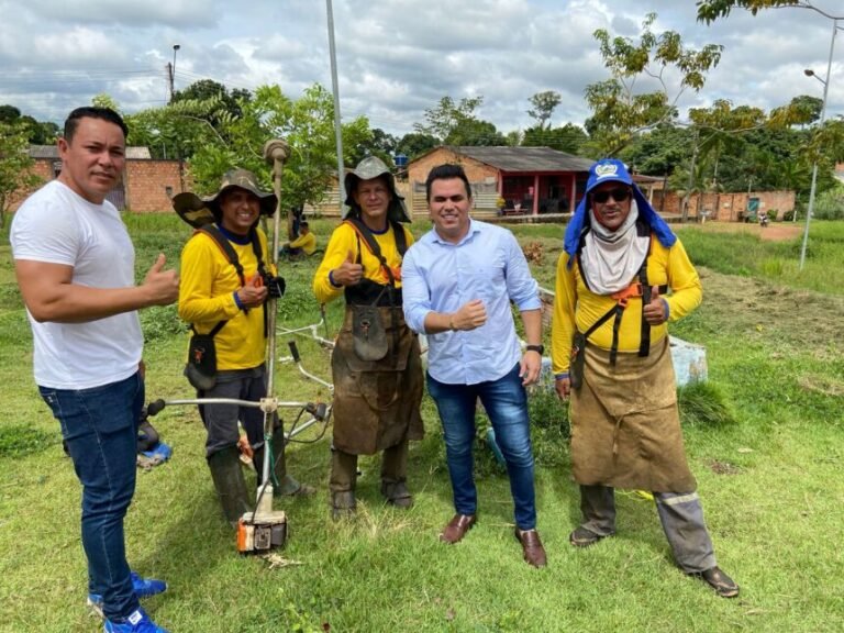 Vereador Edimilson Dourado fiscaliza espaços públicos e solicita serviços às secretarias