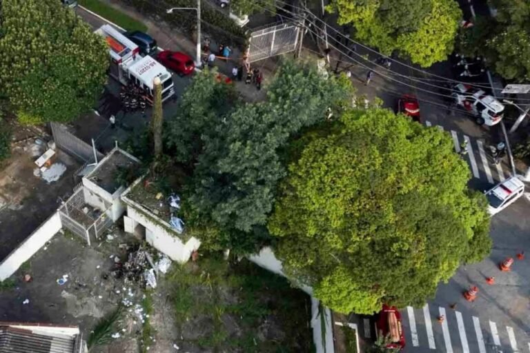 Últimas Notícias 6 Vídeo mostra momento da queda de helicóptero que deixou 4 mortos em SP
