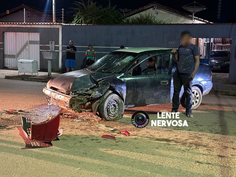 Pai com suspeita de embriaguez causa acidente e crianças ficam feridas
