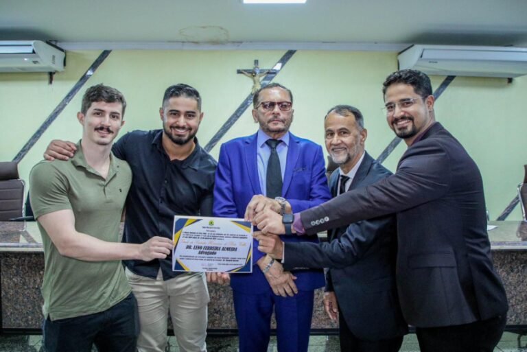 Vereador Dr Macário concede título de cidadão honorário para advogado, empresário e jornalista de Porto Velho