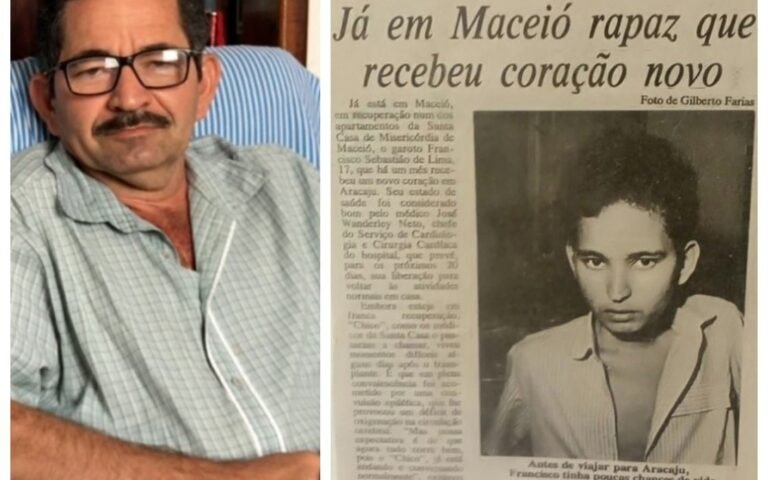 Morre alagoano que recebeu o 1º transplante de coração do Nordeste