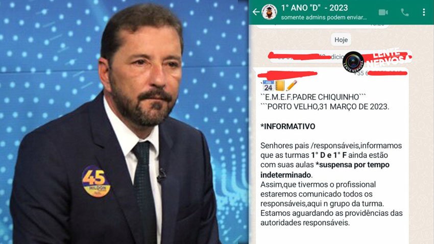 Crianças estão sem aulas há quase um mês em escola municipal por falta de professores