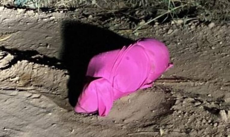 Pacote macabro jogado em estrada vicinal levanta suspeitas sobre possível corpo humano “desovado”