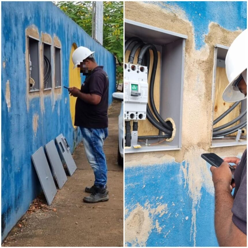 NA CAPITAL - Crianças estudam sob forte calor enquanto aguardam Energisa ligar subestação em escola