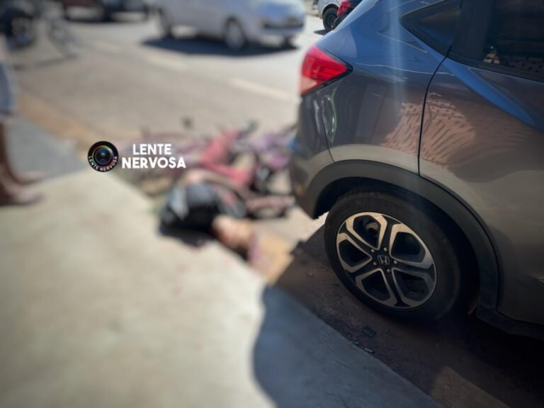 URGENTE – Ciclista é executado a tiros no centro de Porto Velho