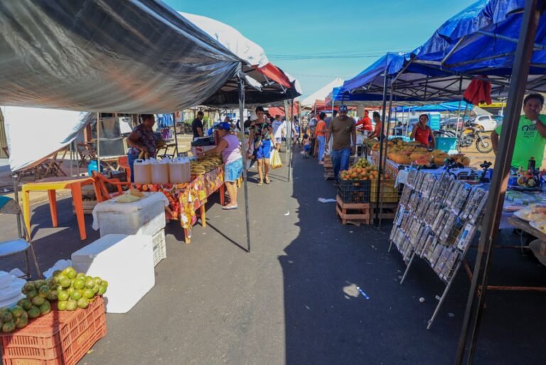 Recapeamento na rua Jacy-Paraná aumenta fluxo de clientes em feira livre