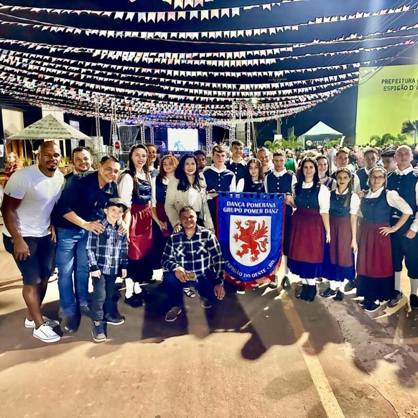 Celebrando as tradições e a valorização da cultura, Cristiane Lopes participa do 42º aniversário de Espigão d´Oeste – RO