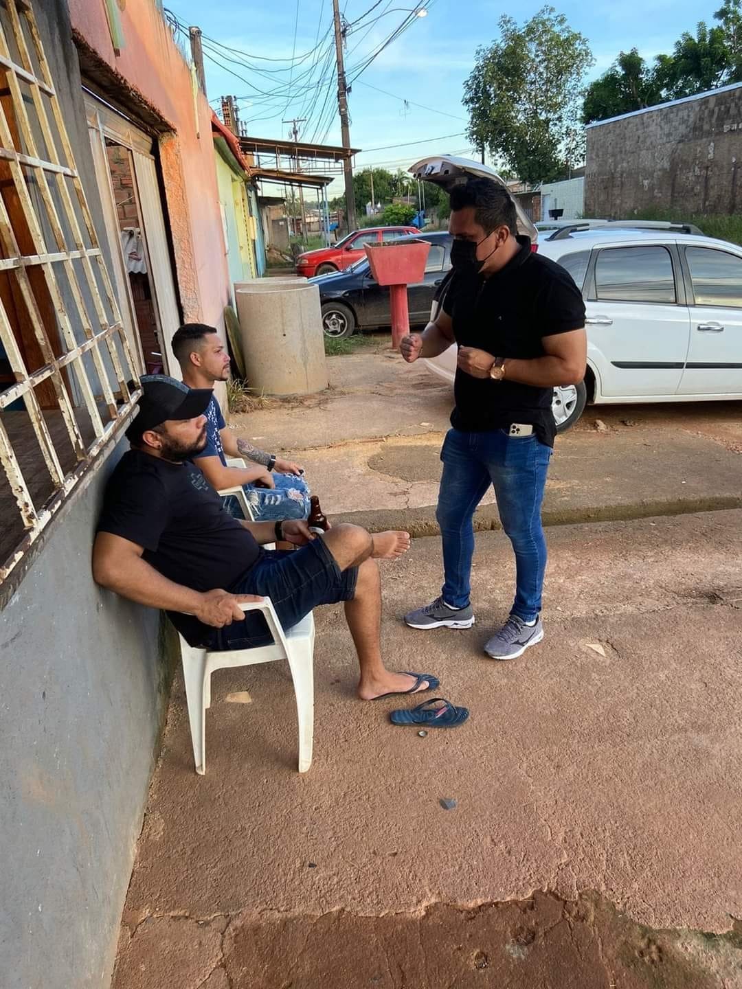 Vereador Edimilson Dourado cobra agilidade ao DER nas obras do Tchau Poeira em bairros na zona sul