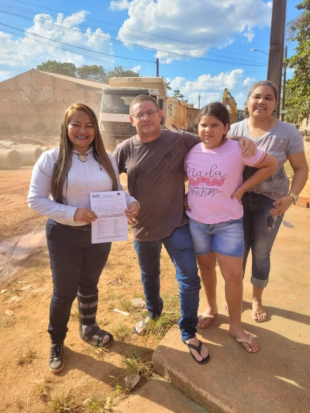 Vereador Edimilson Dourado cobra agilidade ao DER nas obras do Tchau Poeira em bairros na zona sul
