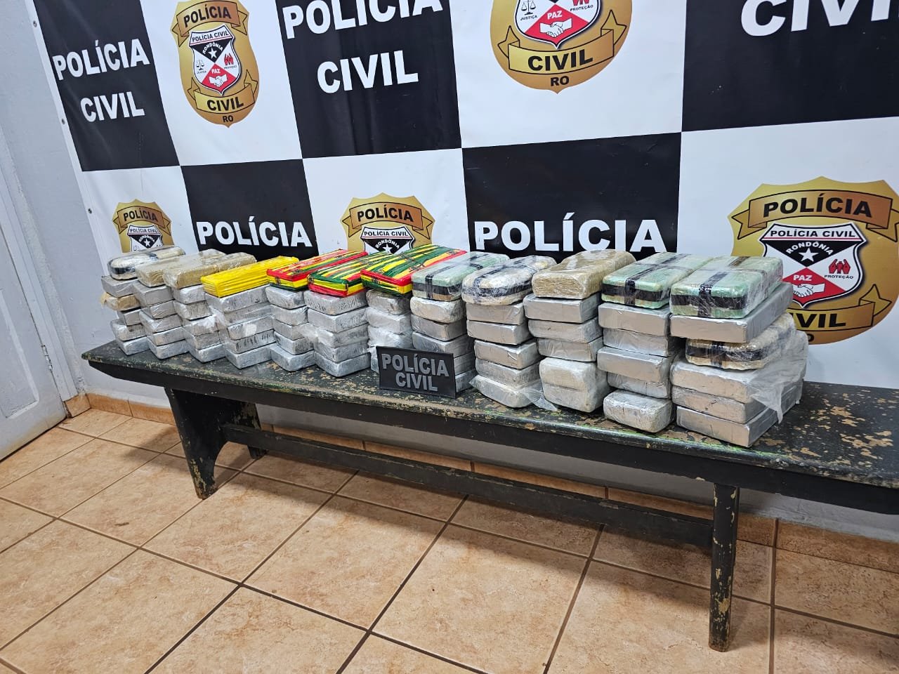 Polícia Civil deflagra operação e apreende 80 quilos drogas em Guajará-Mirim/RO