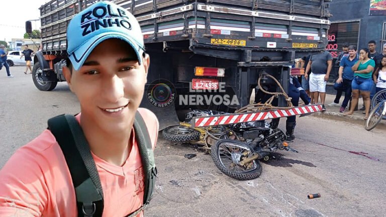 IDENTIFICADO – Saiba quem é o motociclista que morreu atropelado por caminhão na zona sul