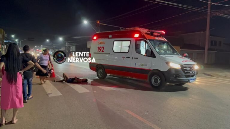 URGENTE – Mulher é atropelada ao se jogar em frente de carro na zona leste