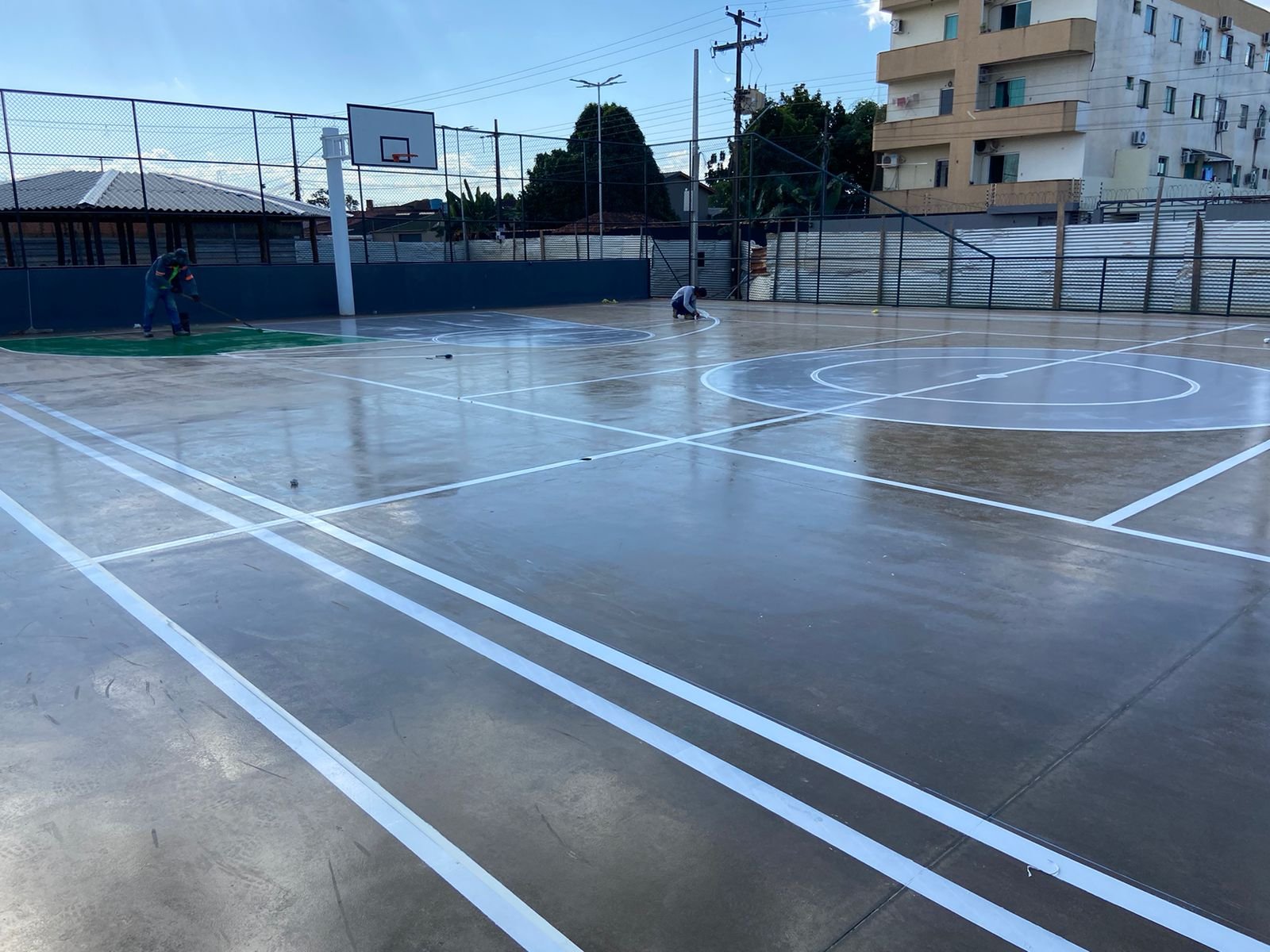 Vereador Edimilson Dourado acompanha andamento de obras de praça na zona sul 5 Vereador Edimilson Dourado acompanha andamento de obras de praça na zona sul
