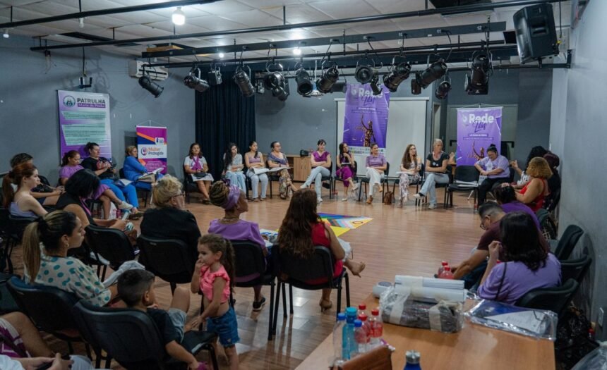 Atividades reforçam a campanha de enfrentamento da violência contra a mulher