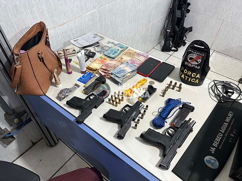 Assaltante morre ao trocar tiros com Força Tática após roubo em residência de empresários - VÍDEO 8 Assaltante morre ao trocar tiros com Força Tática após roubo em residência de empresários - VÍDEO