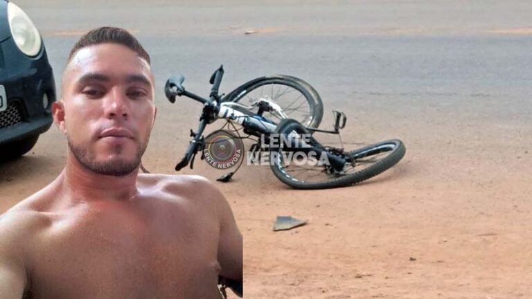 Motorista foge após atropelar e matar ciclista que ia para o trabalho